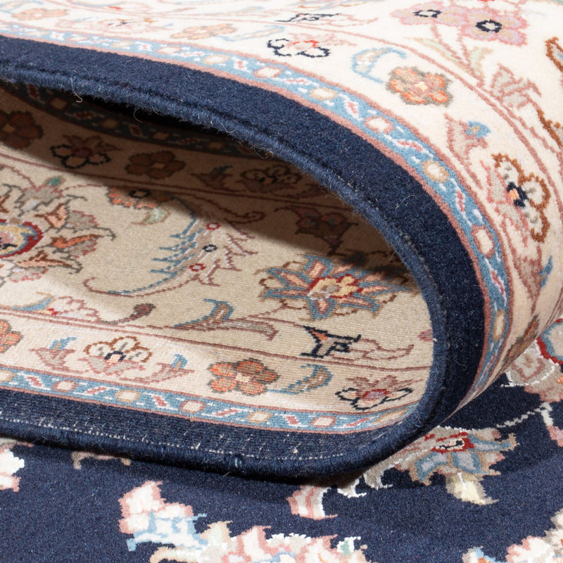 Persisk matta - Tabriz - Royal - 201 x 150 cm - mörkblå