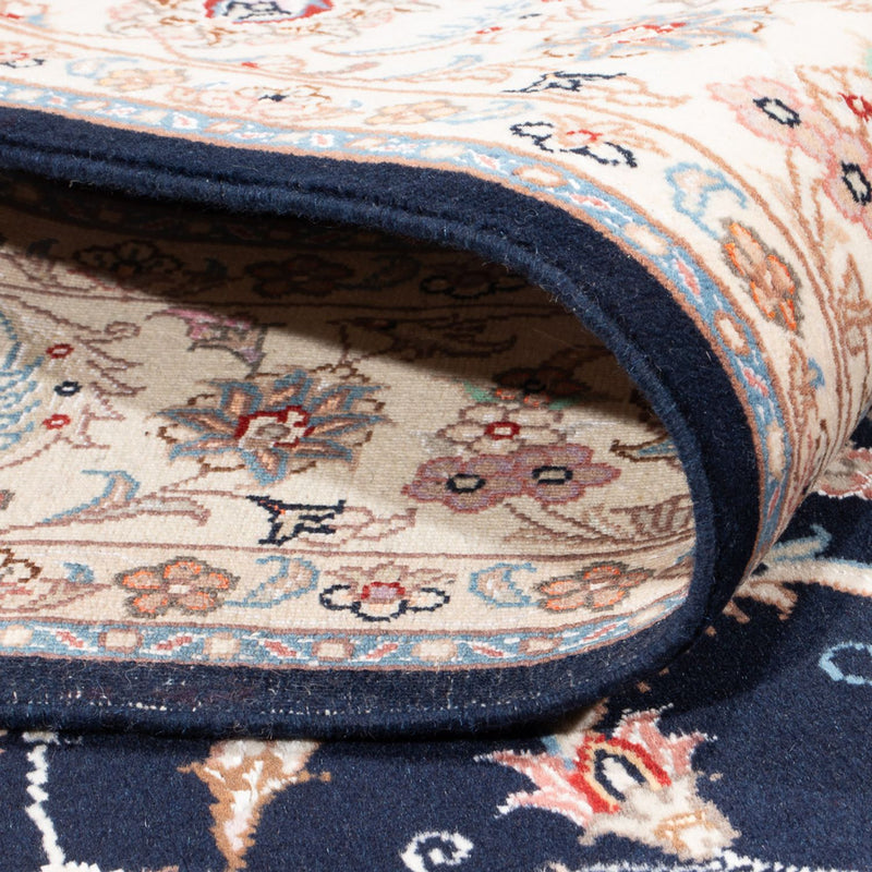 Persisk matta - Tabriz - Royal - 200 x 149 cm - mörkblå