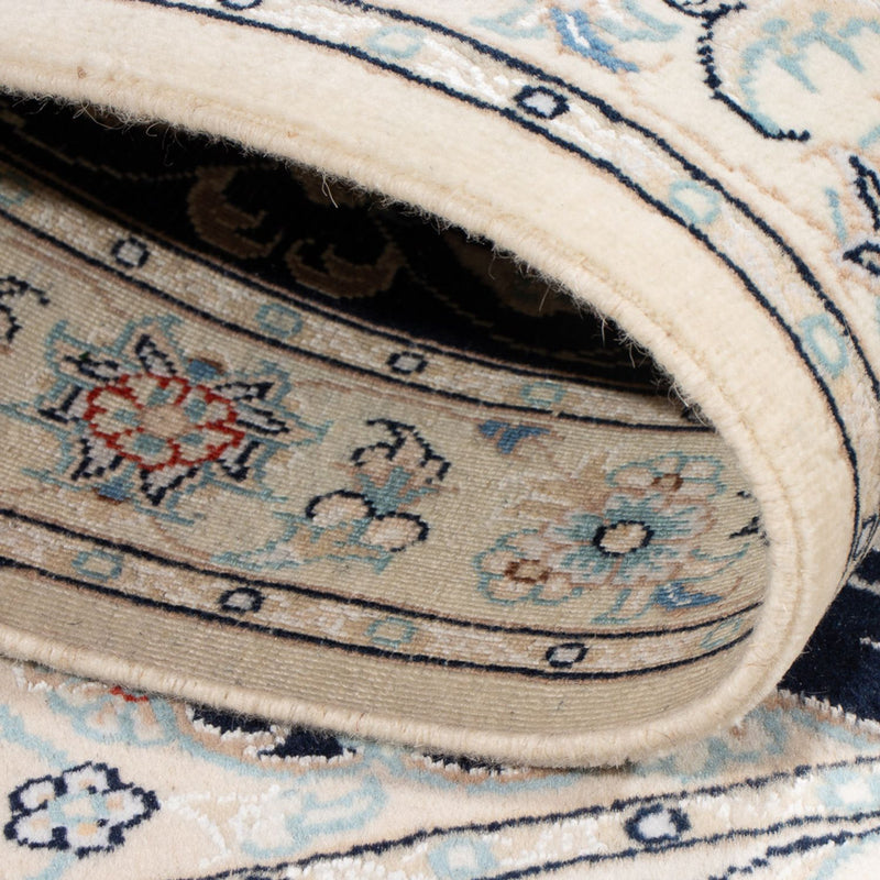 Persisk matta - Nain - Premium - 117 x 80 cm - mörkblå