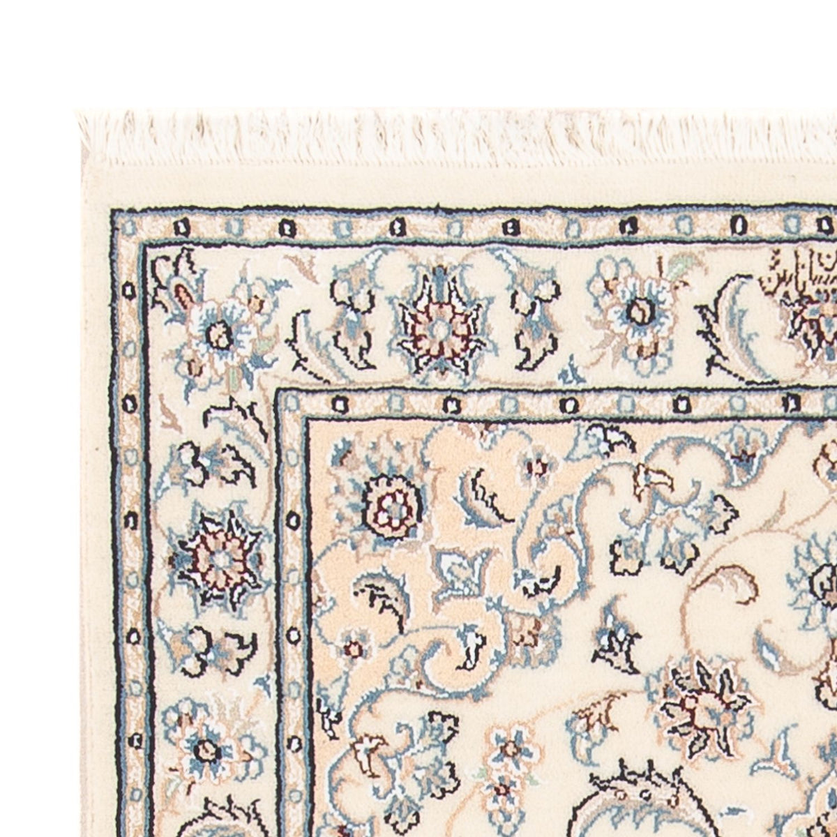 Persisk matta - Nain - Premium - 121 x 82 cm - grädde