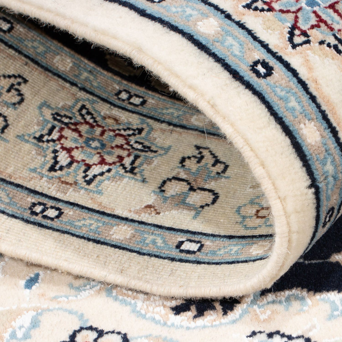 Persisk matta - Nain - Premium - 122 x 81 cm - mörkblå