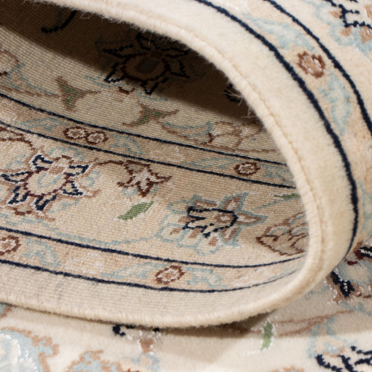 Persisk matta - Nain - Premium - 138 x 76 cm - grädde