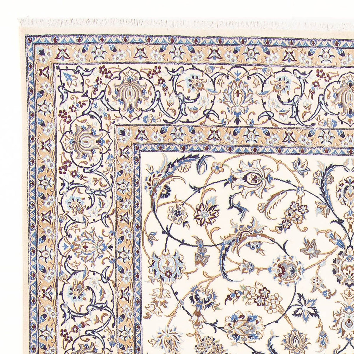 Persisk matta - Nain - Royal - 278 x 200 cm - grädde