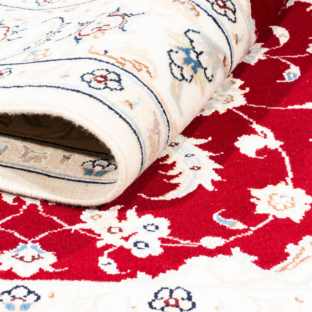 Persisk matta - Nain - Premium - 174 x 120 cm - röd