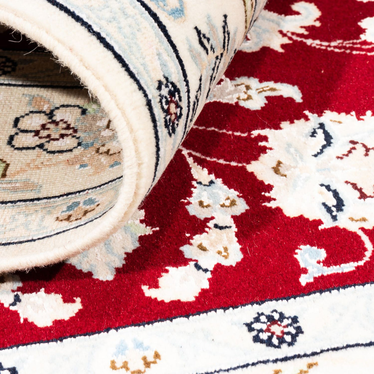 Persisk matta - Nain - Premium - 163 x 108 cm - röd