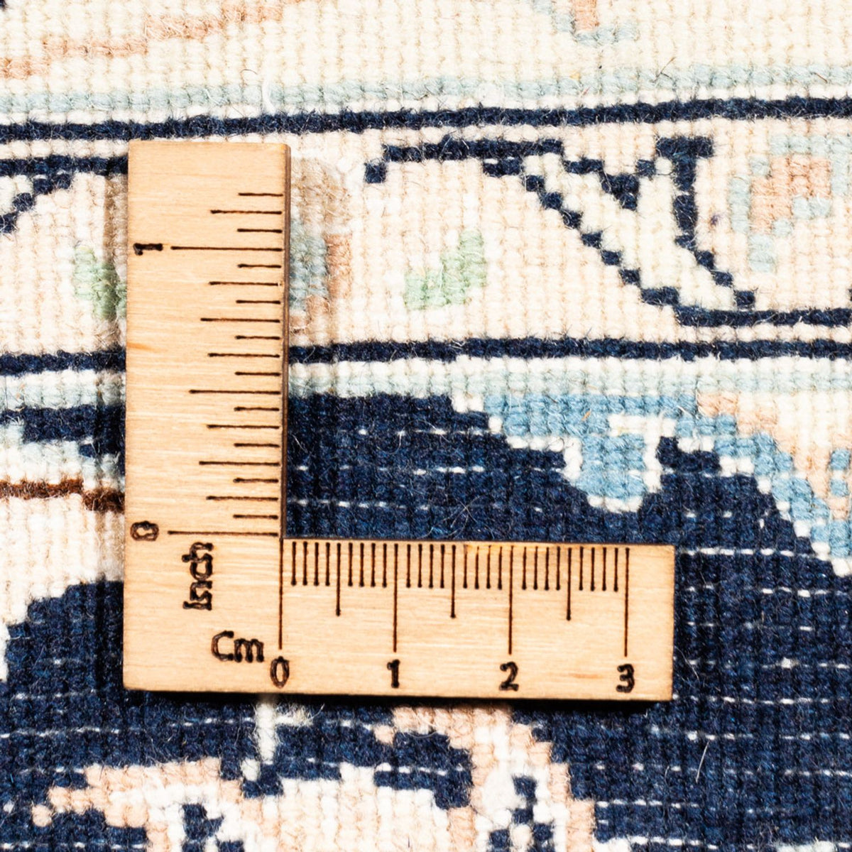 Persisk matta - Nain - Premium - 151 x 108 cm - blå