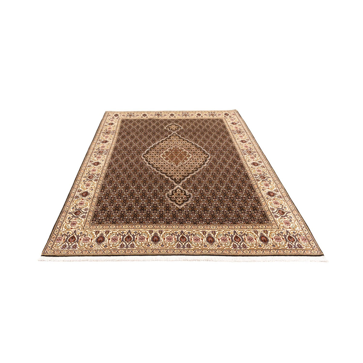 Persisk matta - Tabriz - Royal - 241 x 170 cm - svart