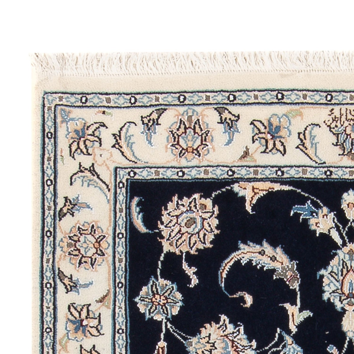 Persisk matta - Nain - Premium - 121 x 78 cm - mörkblå