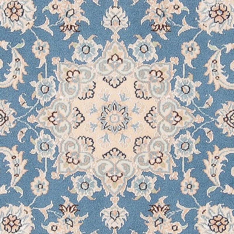 Persisk matta - Nain - Premium - 121 x 80 cm - ljusblå