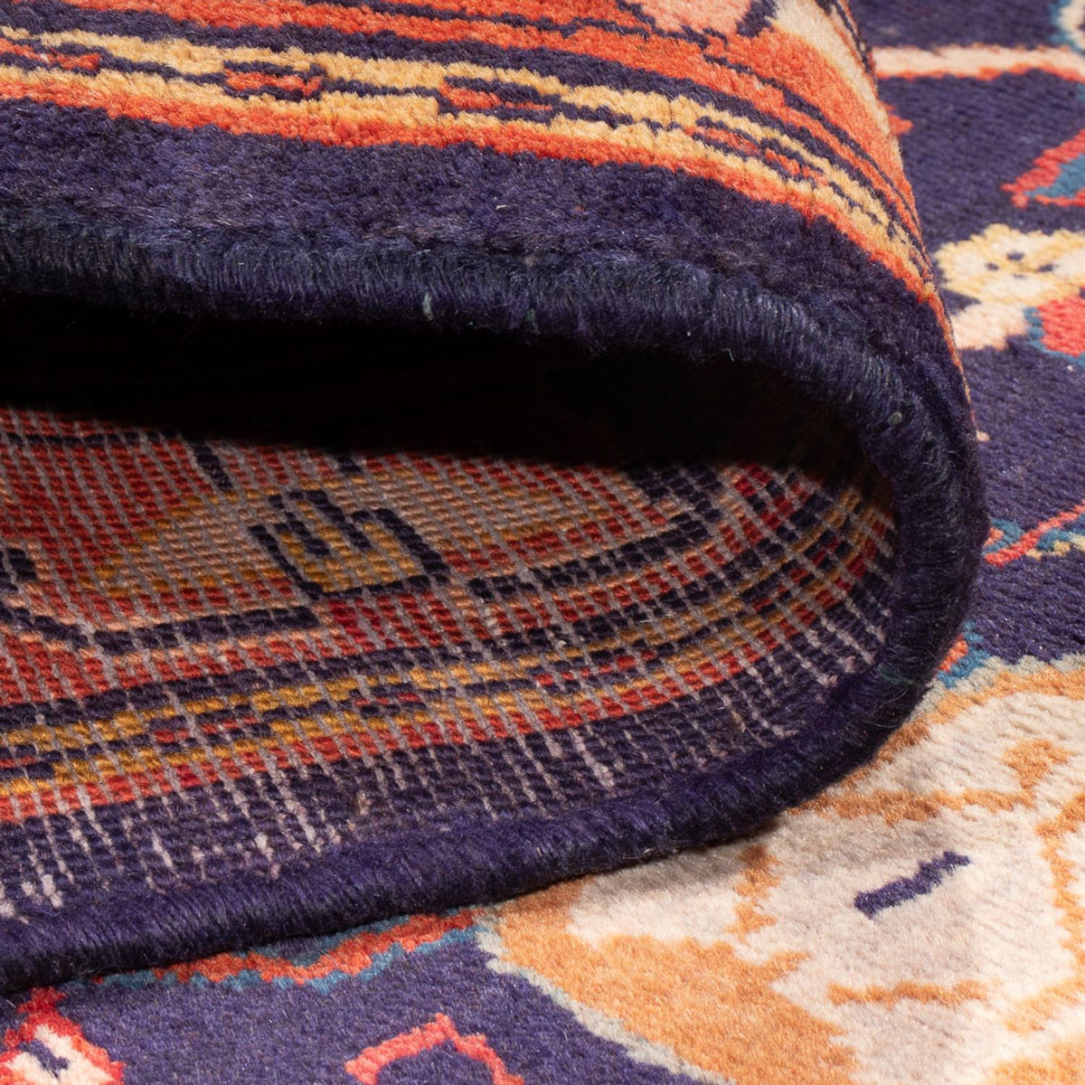 Runner Persisk matta - Bijar - 306 x 118 cm - mörkblå