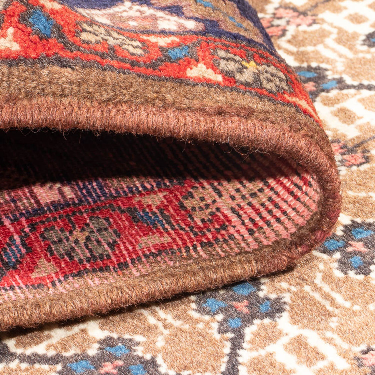 Runner Persisk matta - Nomadic - 220 x 112 cm - grädde