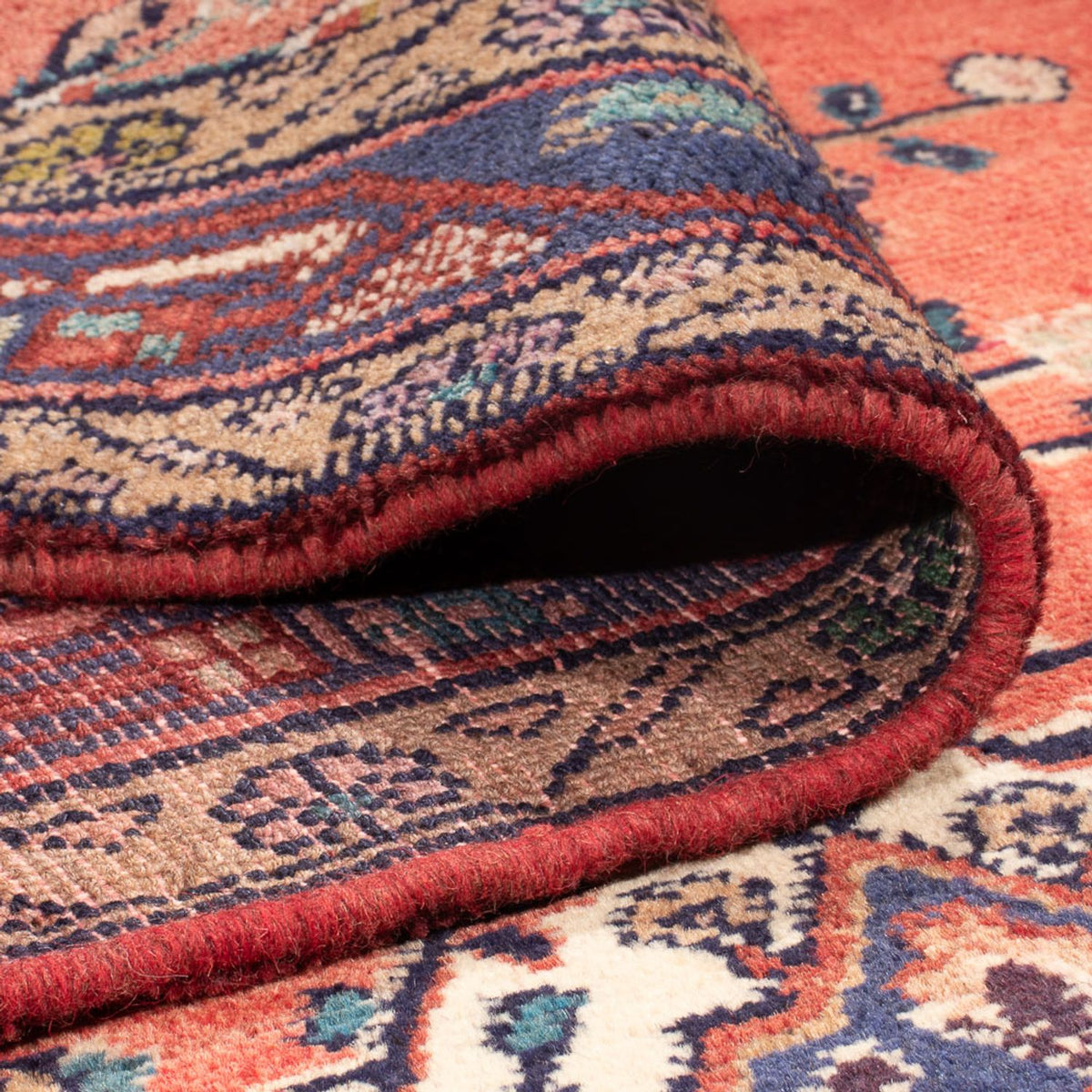 Runner Persisk matta - Nomadic - 311 x 126 cm - röd