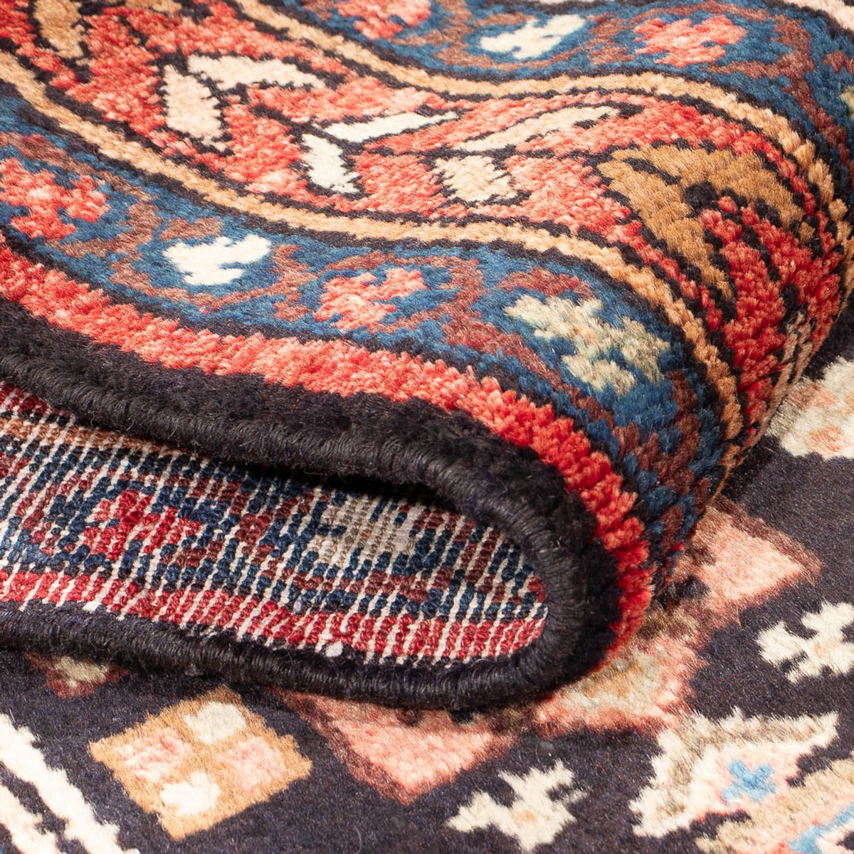 Runner Persisk matta - Nomadic - 300 x 110 cm - mörkblå