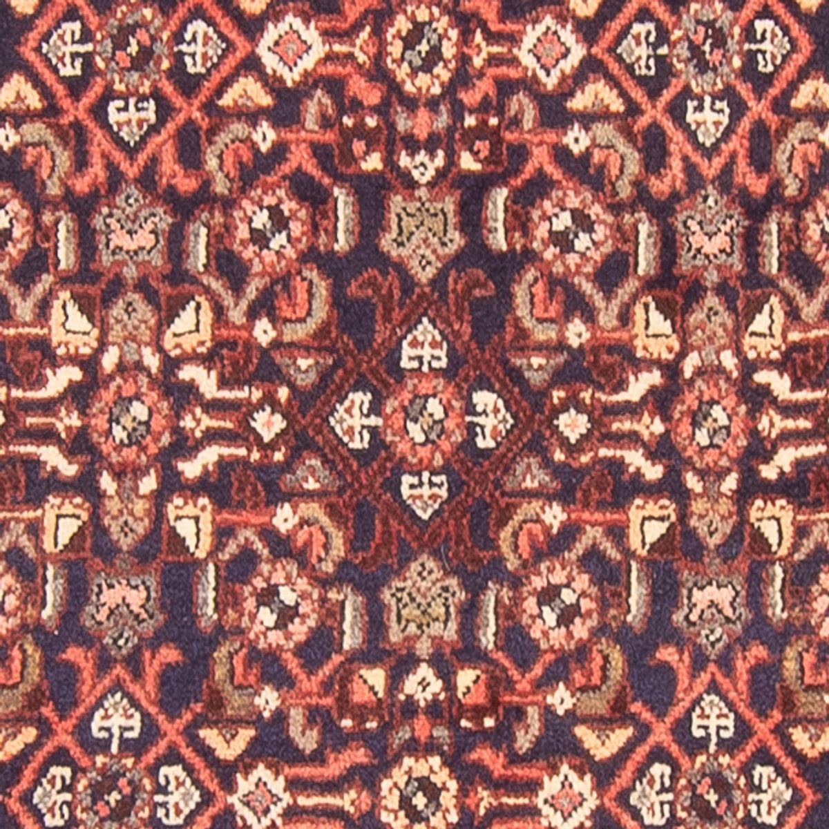 Runner Persisk matta - Nomadic - 317 x 103 cm - mörkblå