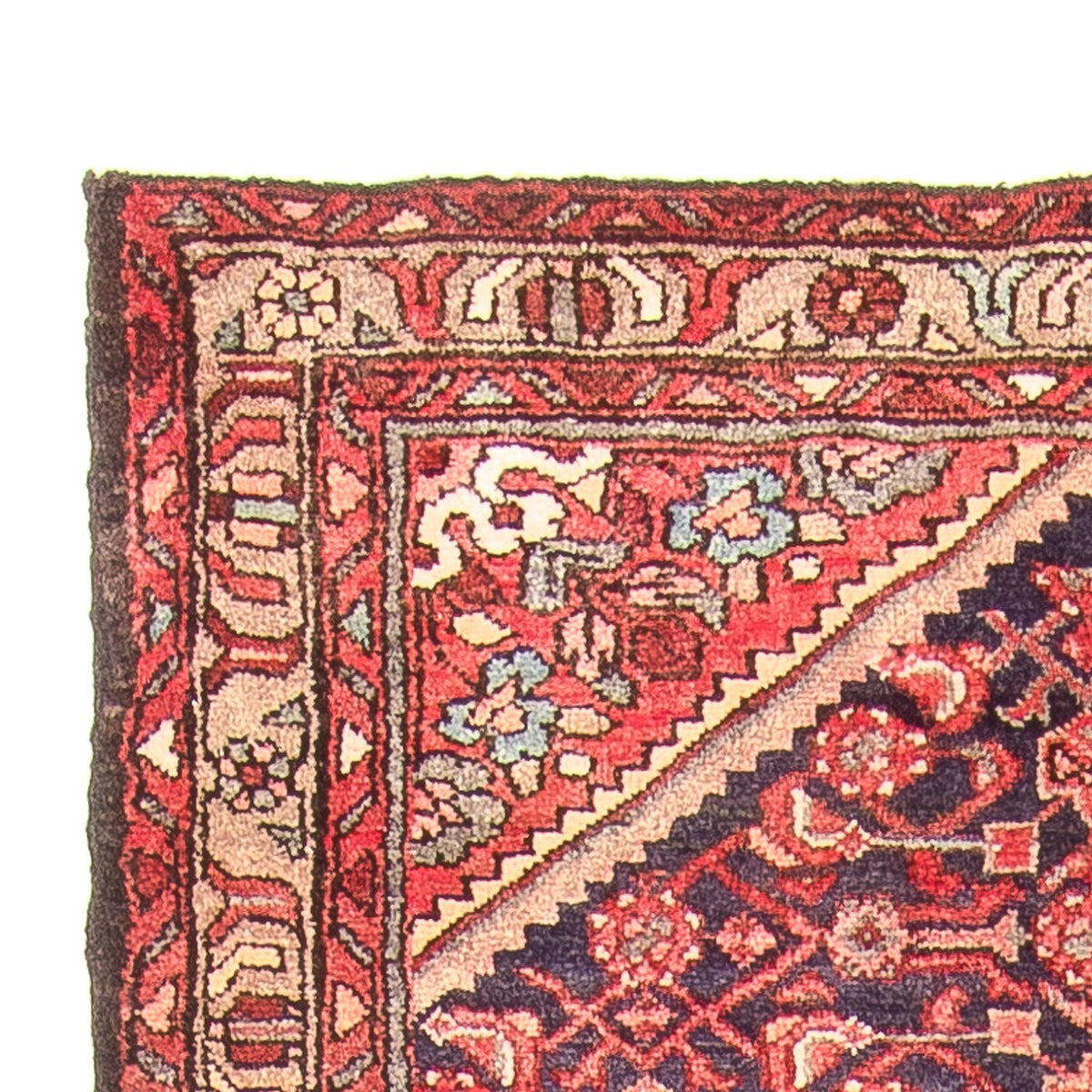 Runner Persisk matta - Nomadic - 301 x 109 cm - mörkblå