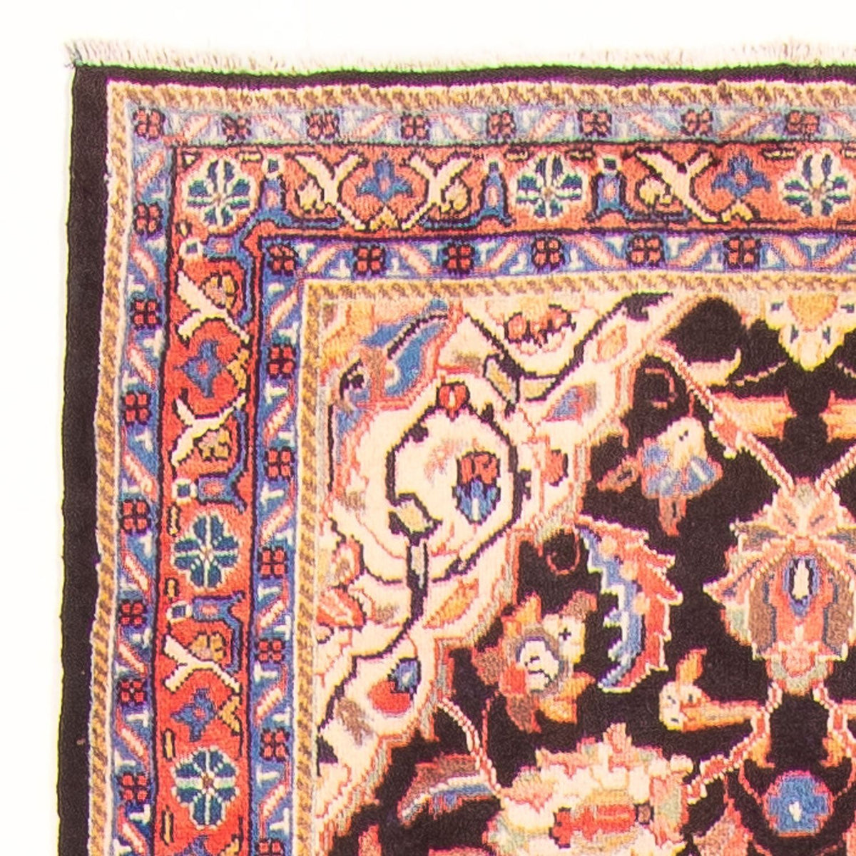 Runner Persisk matta - Nomadic - 307 x 106 cm - mörkblå