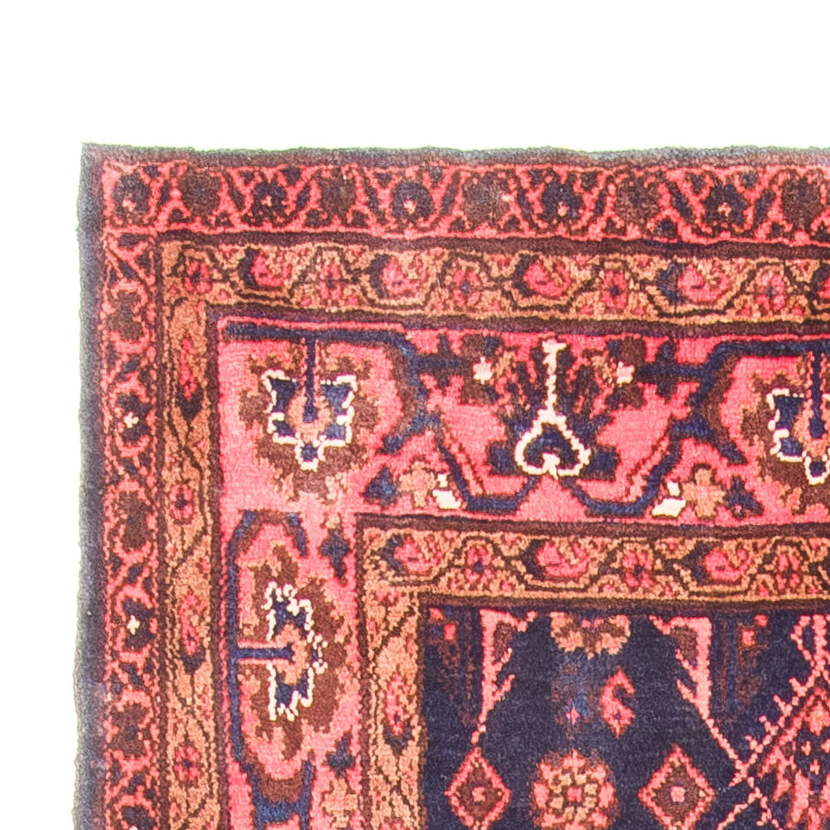 Runner Persisk matta - Nomadic - 323 x 120 cm - mörkblå