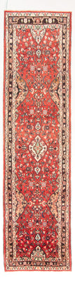 Runner Persisk matta - Nomadic - 350 x 96 cm - röd