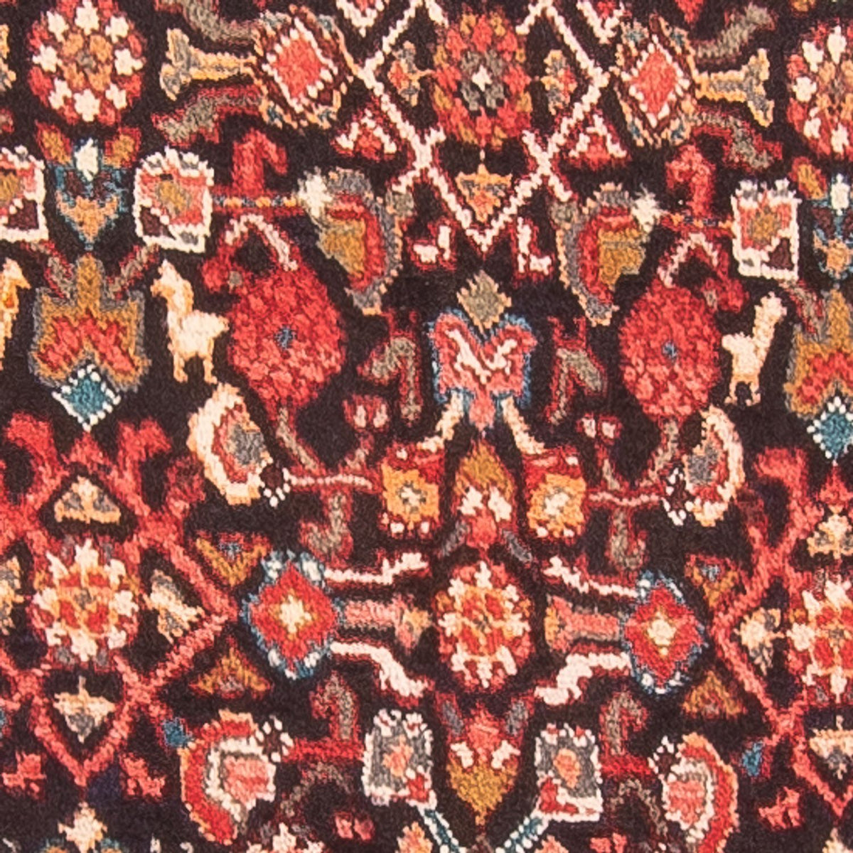 Runner Persisk matta - Nomadic - 356 x 114 cm - mörkblå