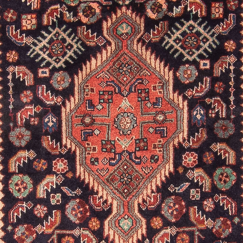 Runner Persisk matta - Nomadic - 307 x 97 cm - mörkblå