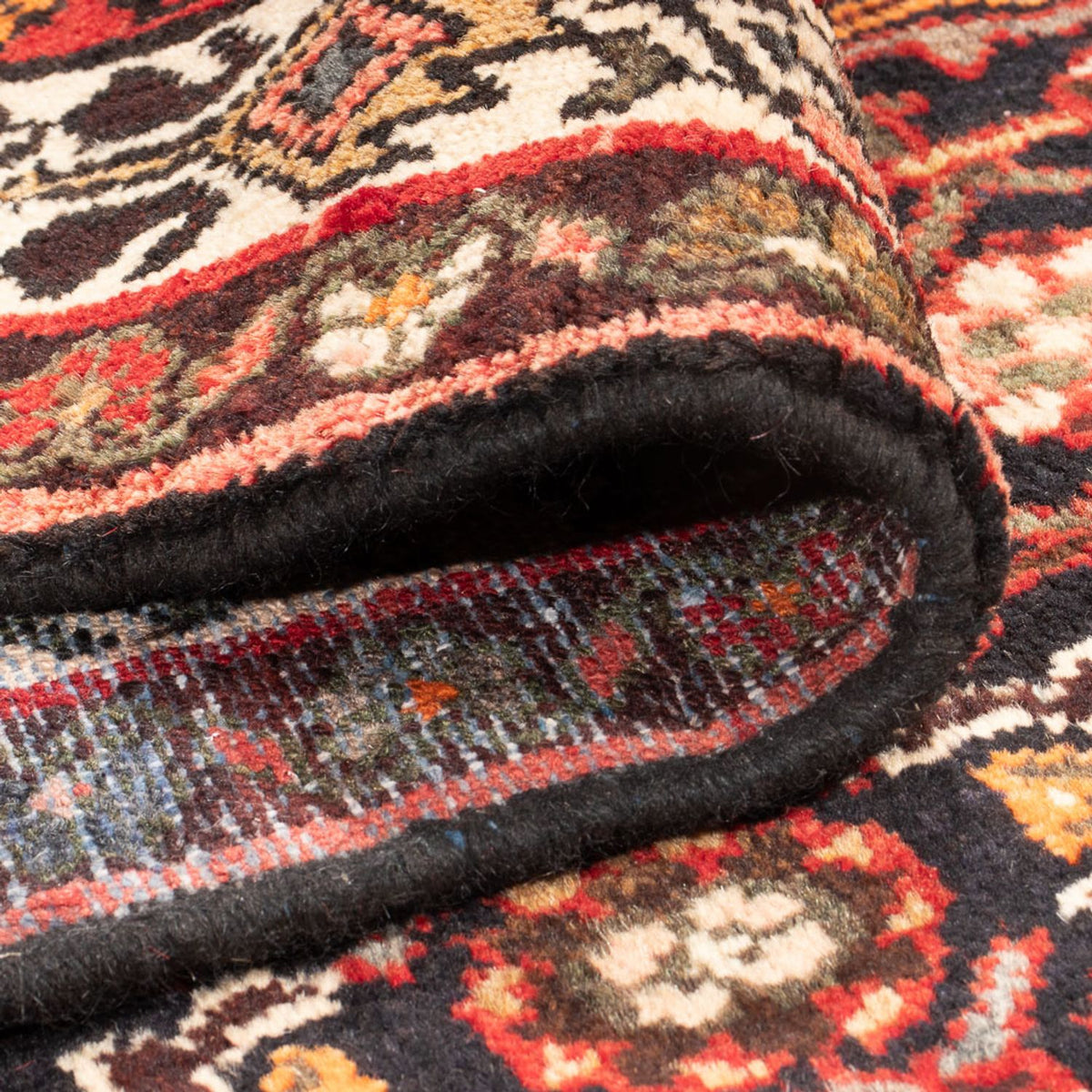 Runner Persisk matta - Nomadic - 307 x 113 cm - mörkblå