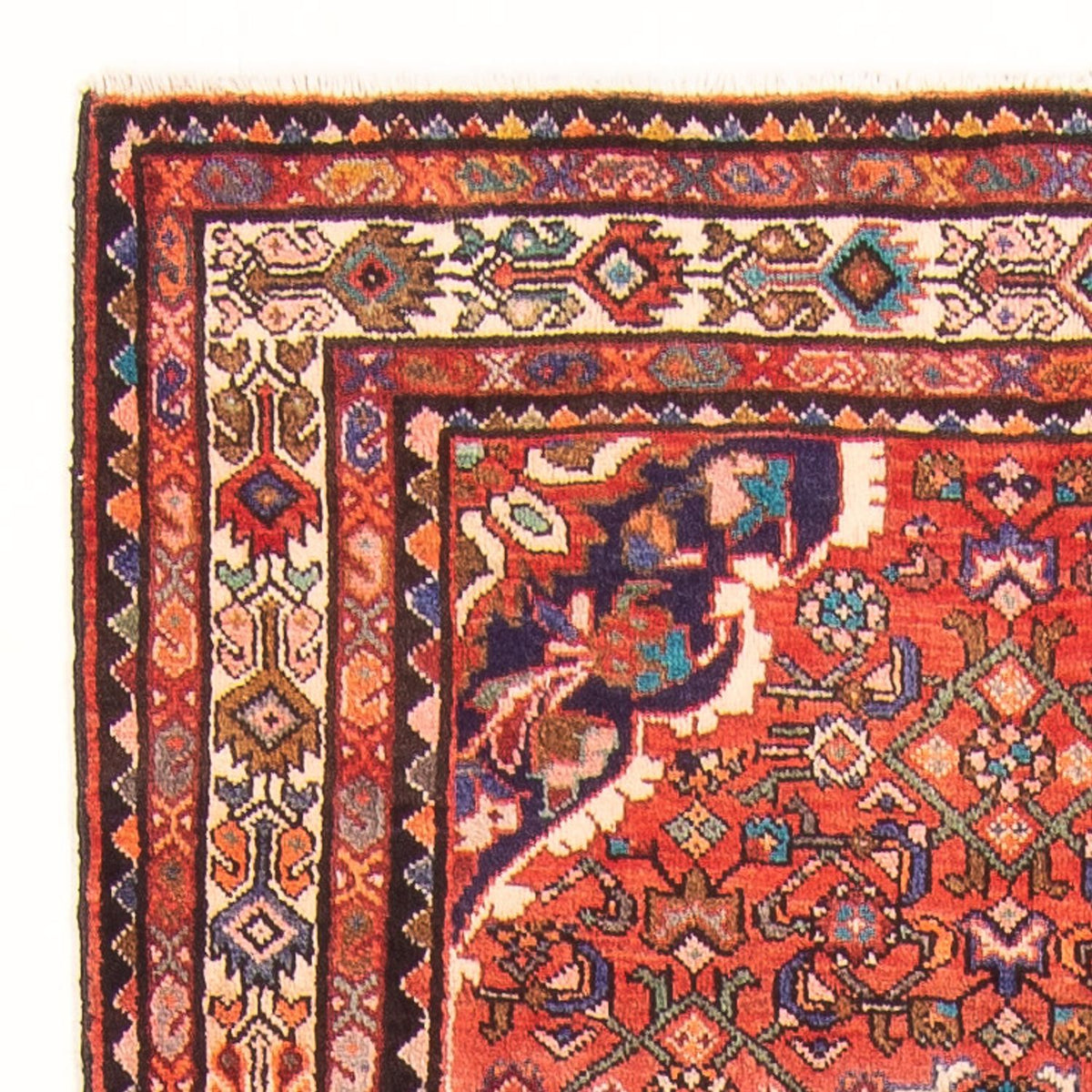 Runner Persisk matta - Nomadic - 332 x 118 cm - röd