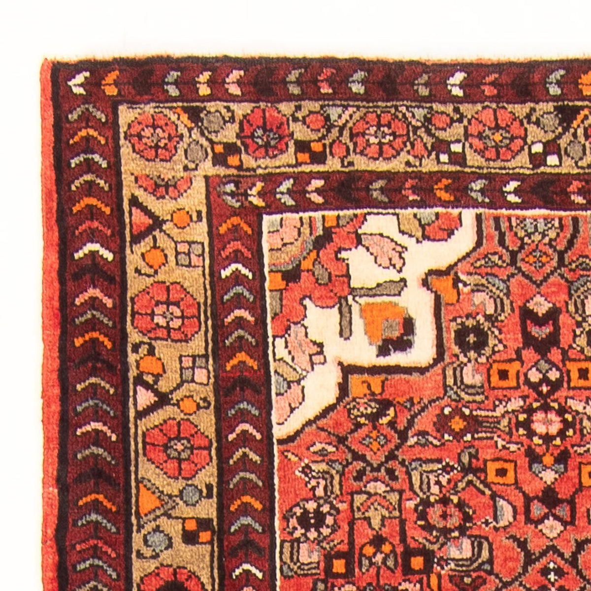 Runner Persisk matta - Nomadic - 328 x 116 cm - röd
