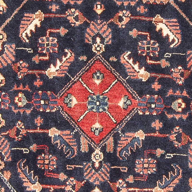 Runner Persisk matta - Nomadic - 313 x 110 cm - mörkblå