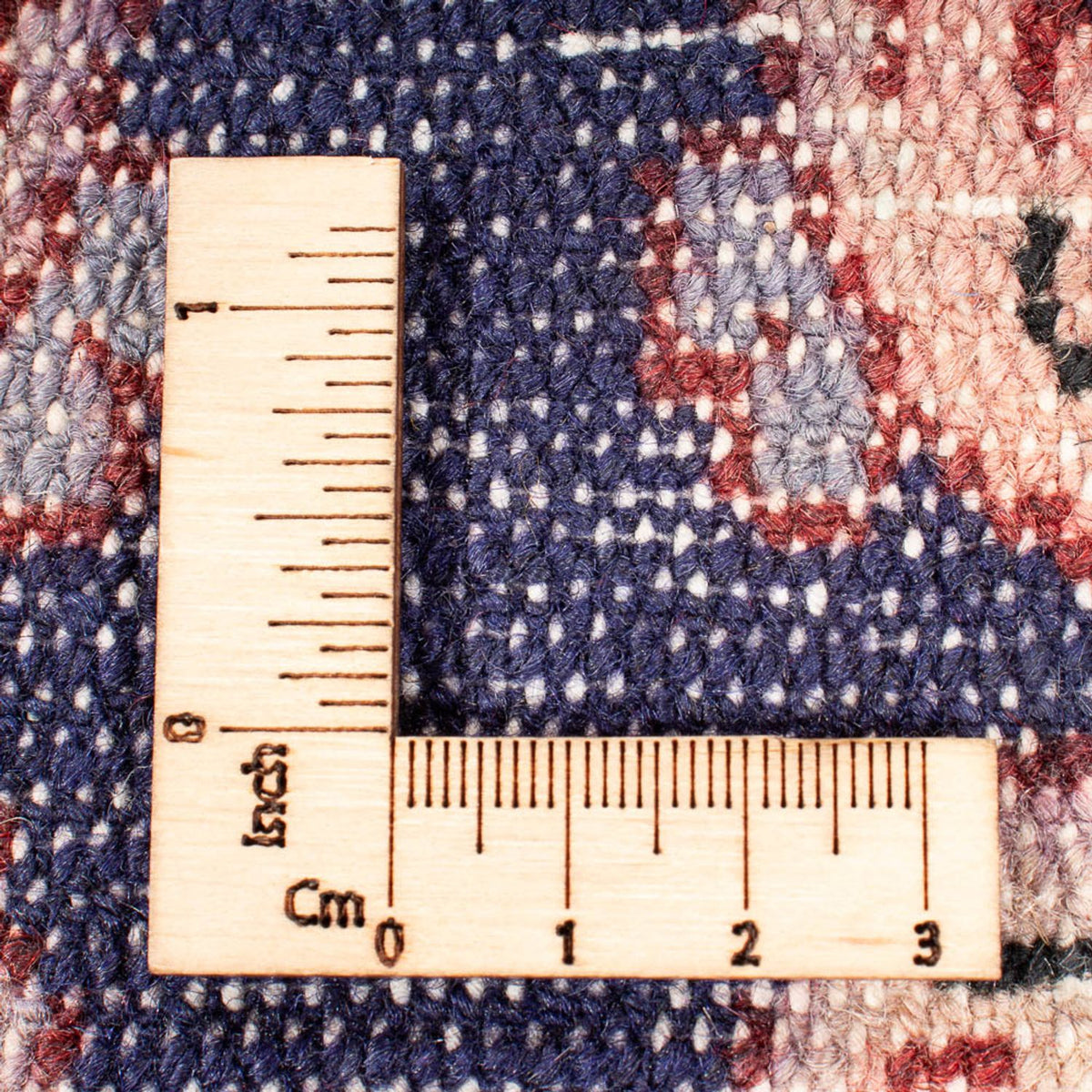 Runner Persisk matta - Nomadic - 336 x 102 cm - mörkblå