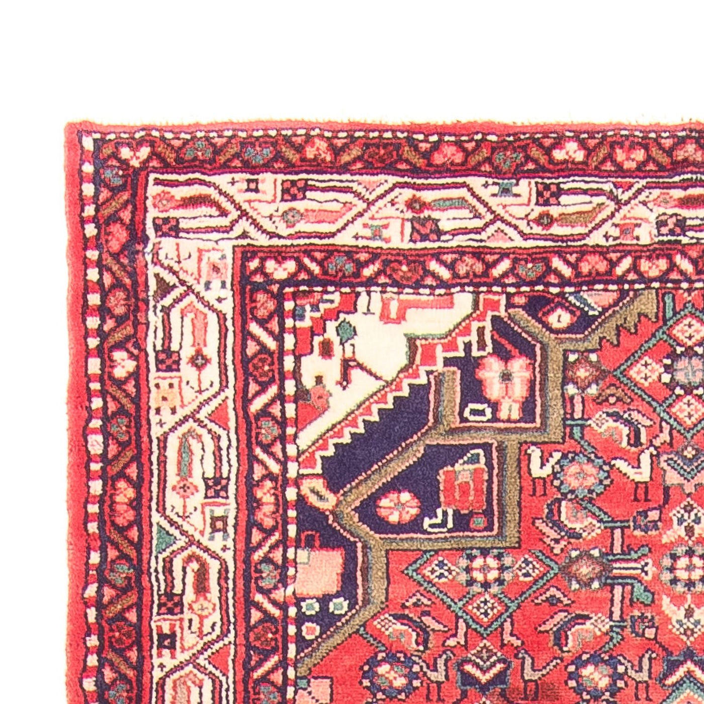 Runner Persisk matta - Nomadic - 318 x 110 cm - röd