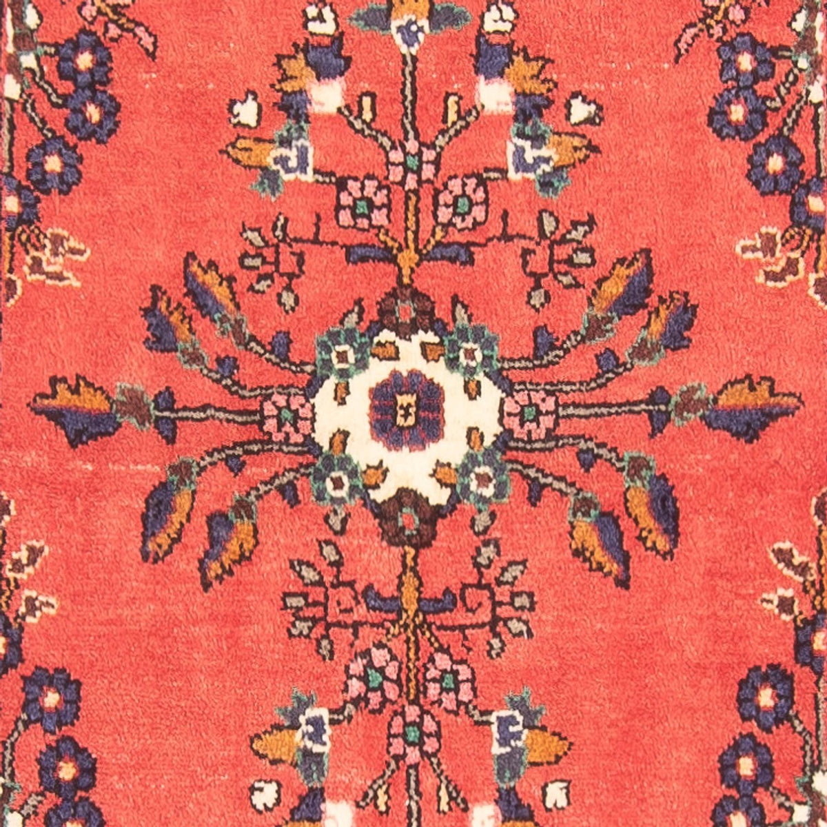 Runner Persisk matta - Nomadic - 291 x 106 cm - röd