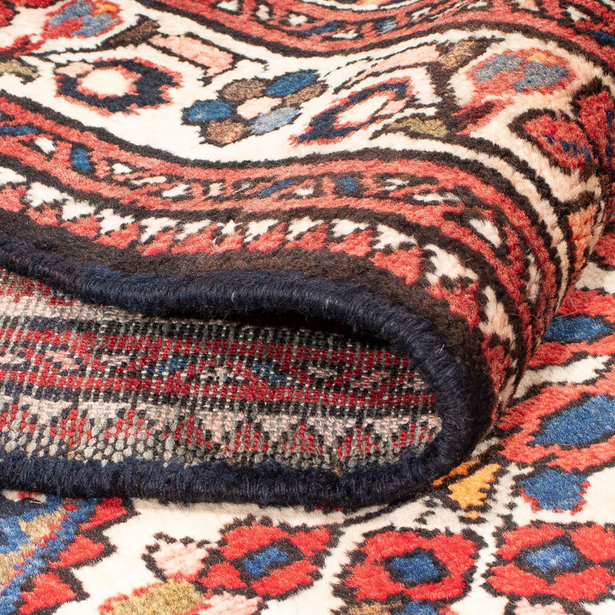 Runner Persisk matta - Nomadic - 330 x 116 cm - mörkblå