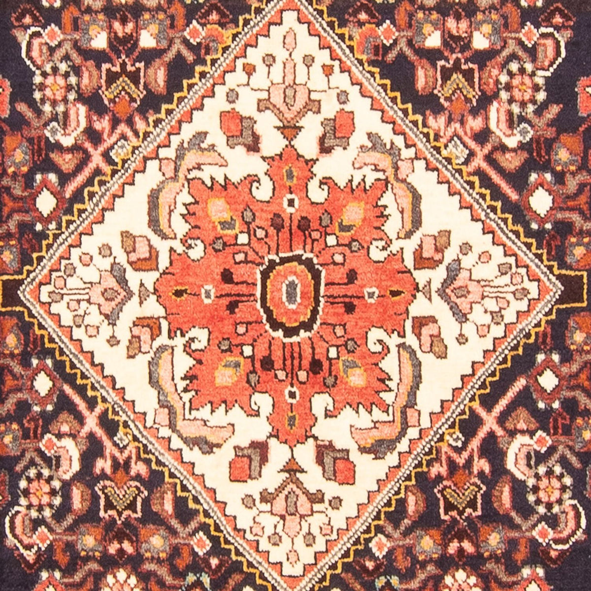 Runner Persisk matta - Nomadic - 307 x 122 cm - mörkblå