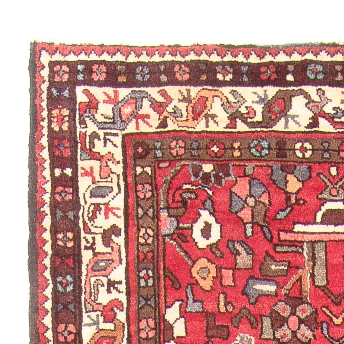 Runner Persisk matta - Nomadic - 325 x 110 cm - röd