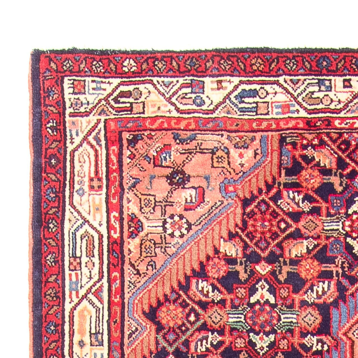 Runner Persisk matta - Nomadic - 335 x 120 cm - mörkblå