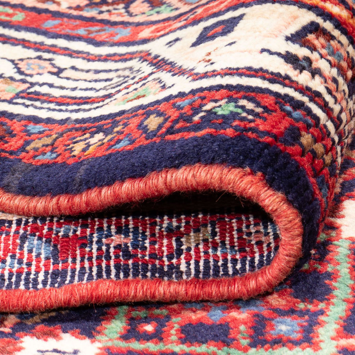 Runner Persisk matta - Nomadic - 335 x 120 cm - mörkblå