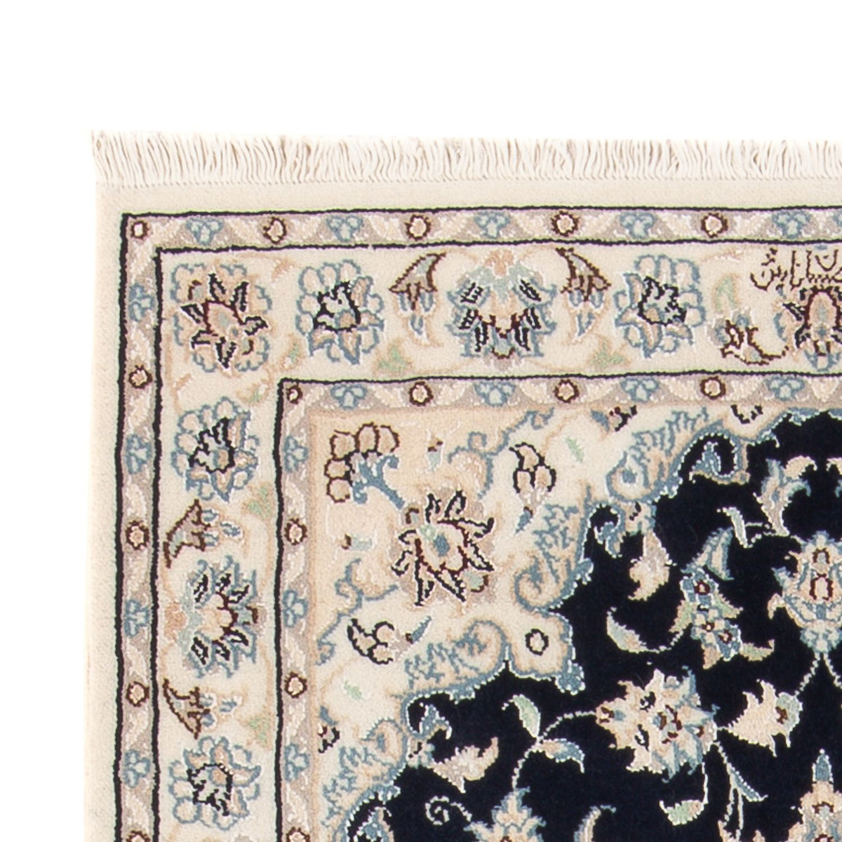 Persisk matta - Nain - Premium - 140 x 70 cm - mörkblå