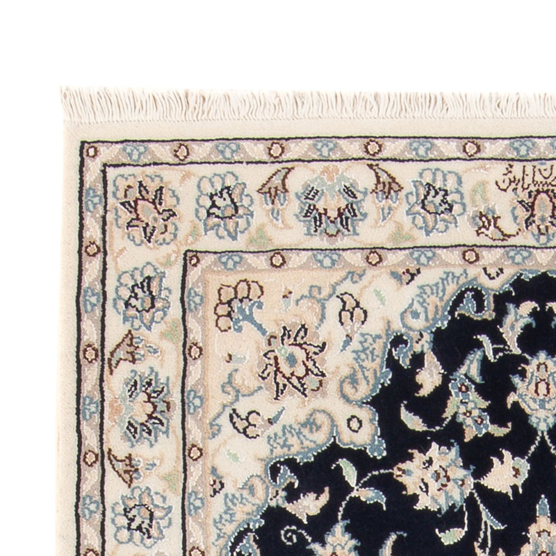 Persisk matta - Nain - Premium - 140 x 70 cm - mörkblå