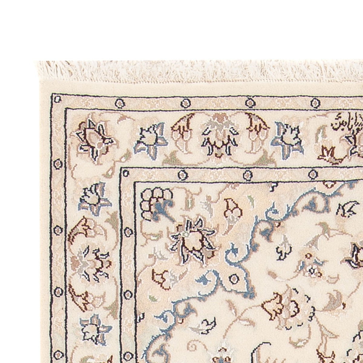 Persisk matta - Nain - Premium - 142 x 74 cm - grädde