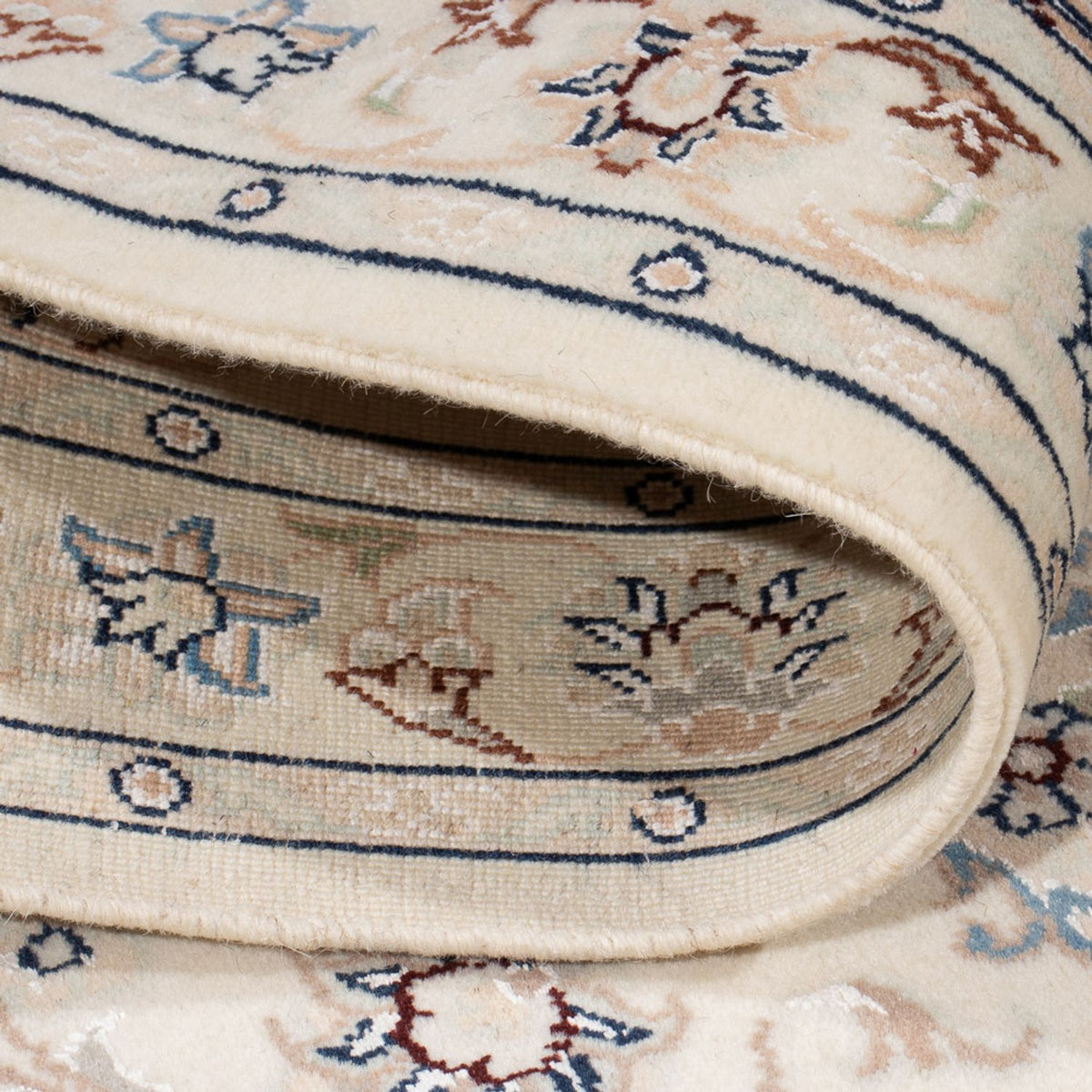 Persisk matta - Nain - Premium - 142 x 74 cm - grädde