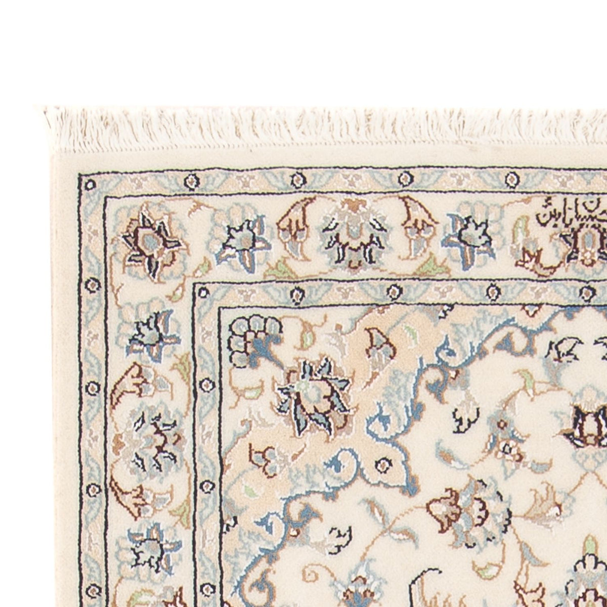 Persisk matta - Nain - Premium - 137 x 76 cm - grädde