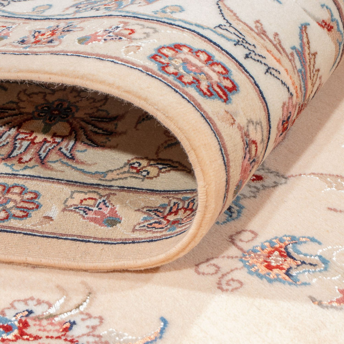 Persisk matta - Nain - Premium - 237 x 170 cm - grädde