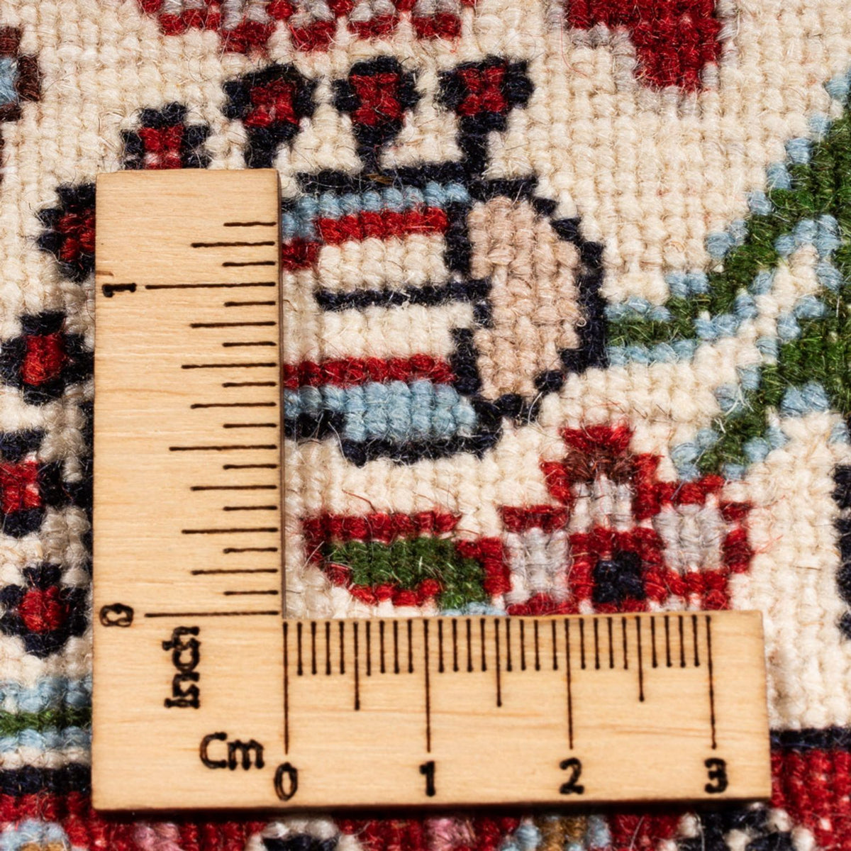 Persisk matta - Classic - 198 x 146 cm - grädde