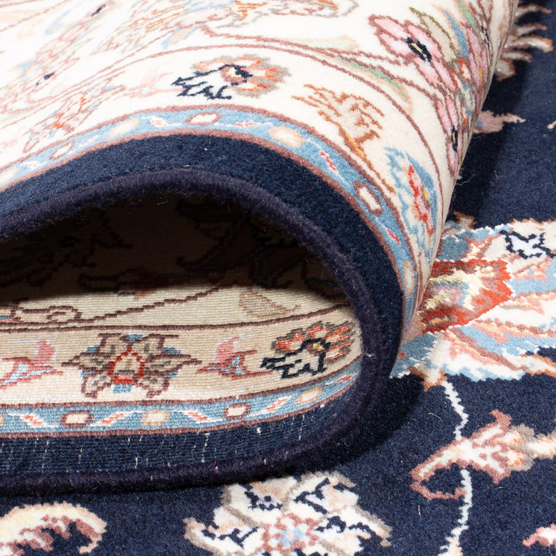 Persisk matta - Tabriz - Royal - 240 x 172 cm - mörkblå