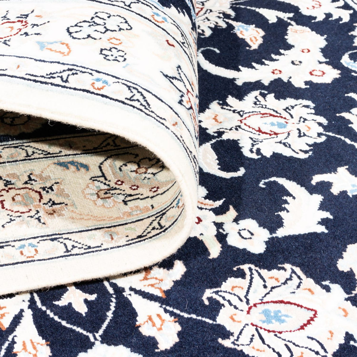 Persisk matta - Nain - Premium - 148 x 107 cm - mörkblå