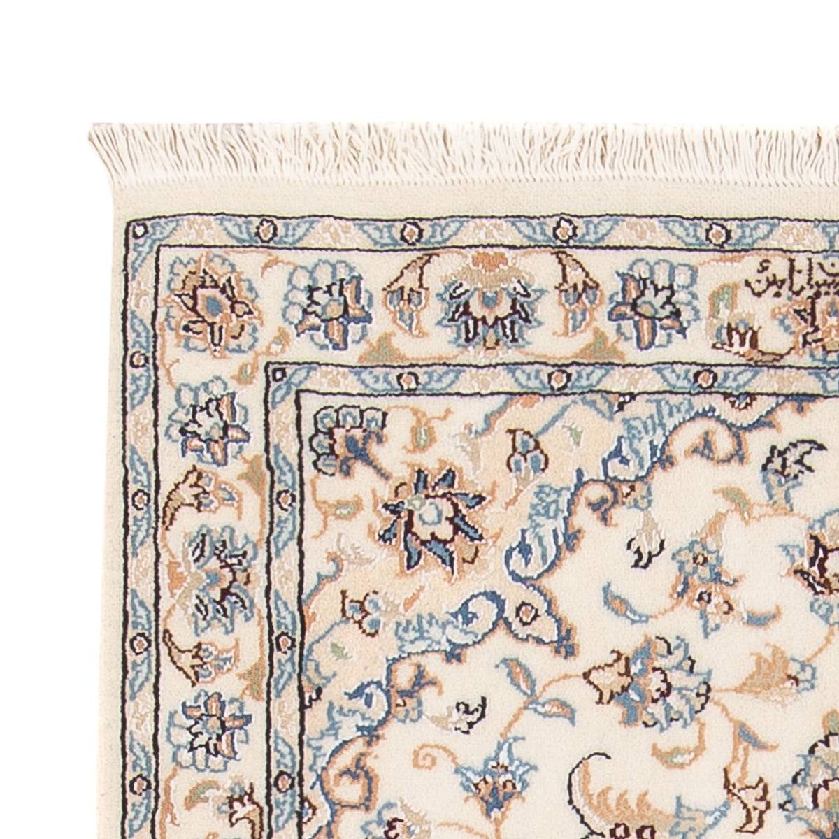 Persisk matta - Nain - Premium - 137 x 76 cm - grädde