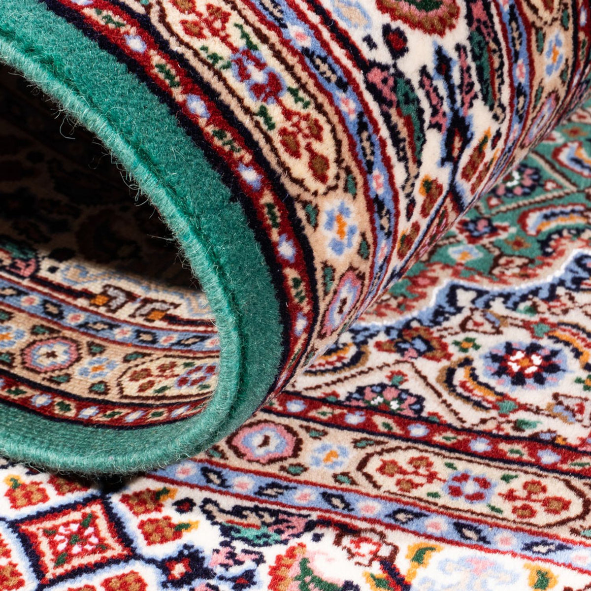 Persisk matta - Classic - Kungliga - 132 x 80 cm - ljusgrön