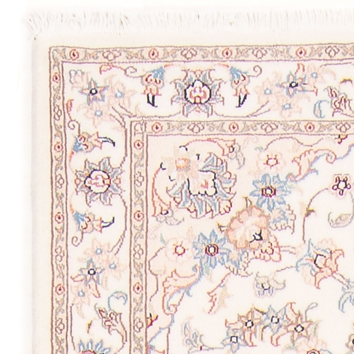 Runner Persisk matta - Tabriz - Royal - 296 x 80 cm - grädde