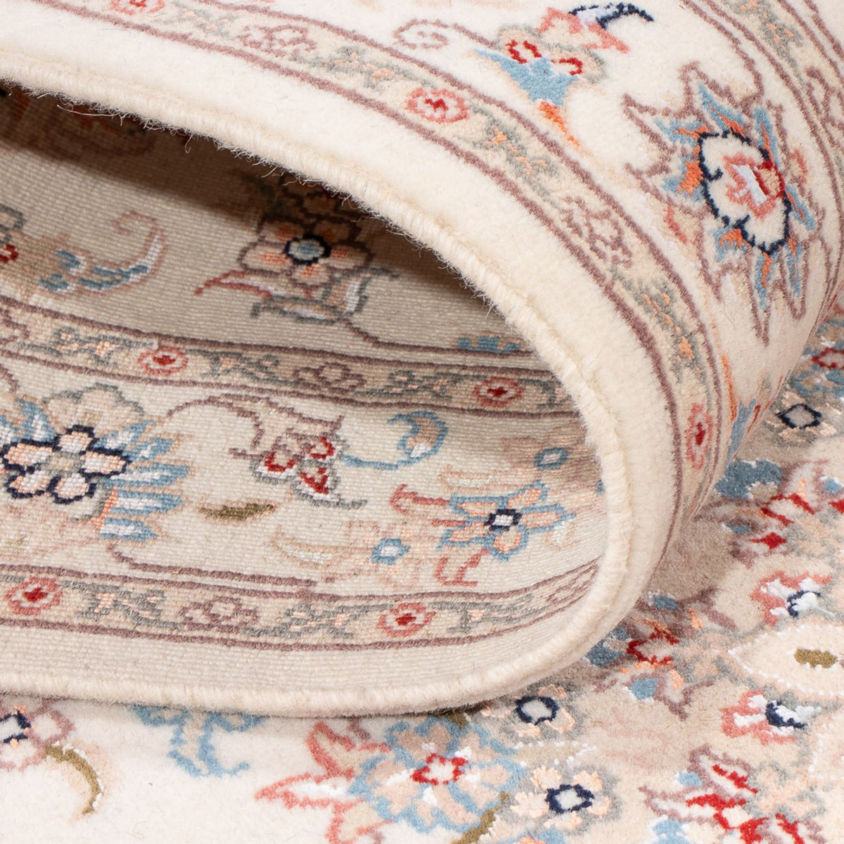 Runner Persisk matta - Tabriz - Royal - 296 x 80 cm - grädde