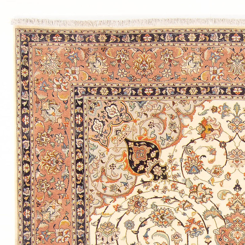 Persisk matta - Tabriz - Royal - 285 x 180 cm - grädde